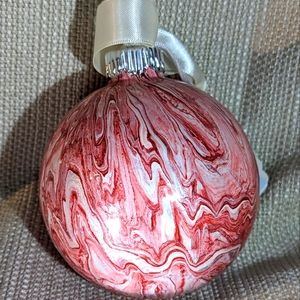 3" Handmade Resin Friendship Ball Ornament